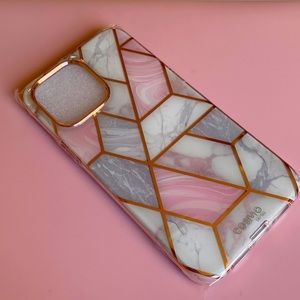 iPhone 13 Pro Max case, 2021 release 6.7 Cosmo Marble pink case